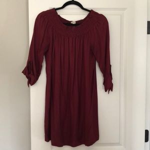 3/4 sleeve dress